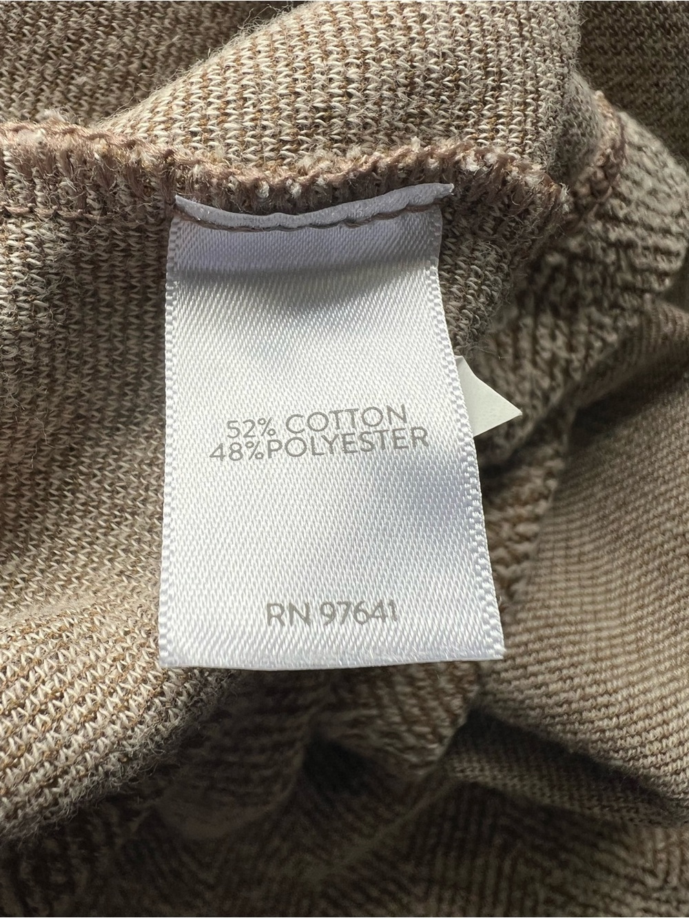J. Jill Heathered Taupe Cream Herringbone Work Dress Small Petite - Picture 6 of 7